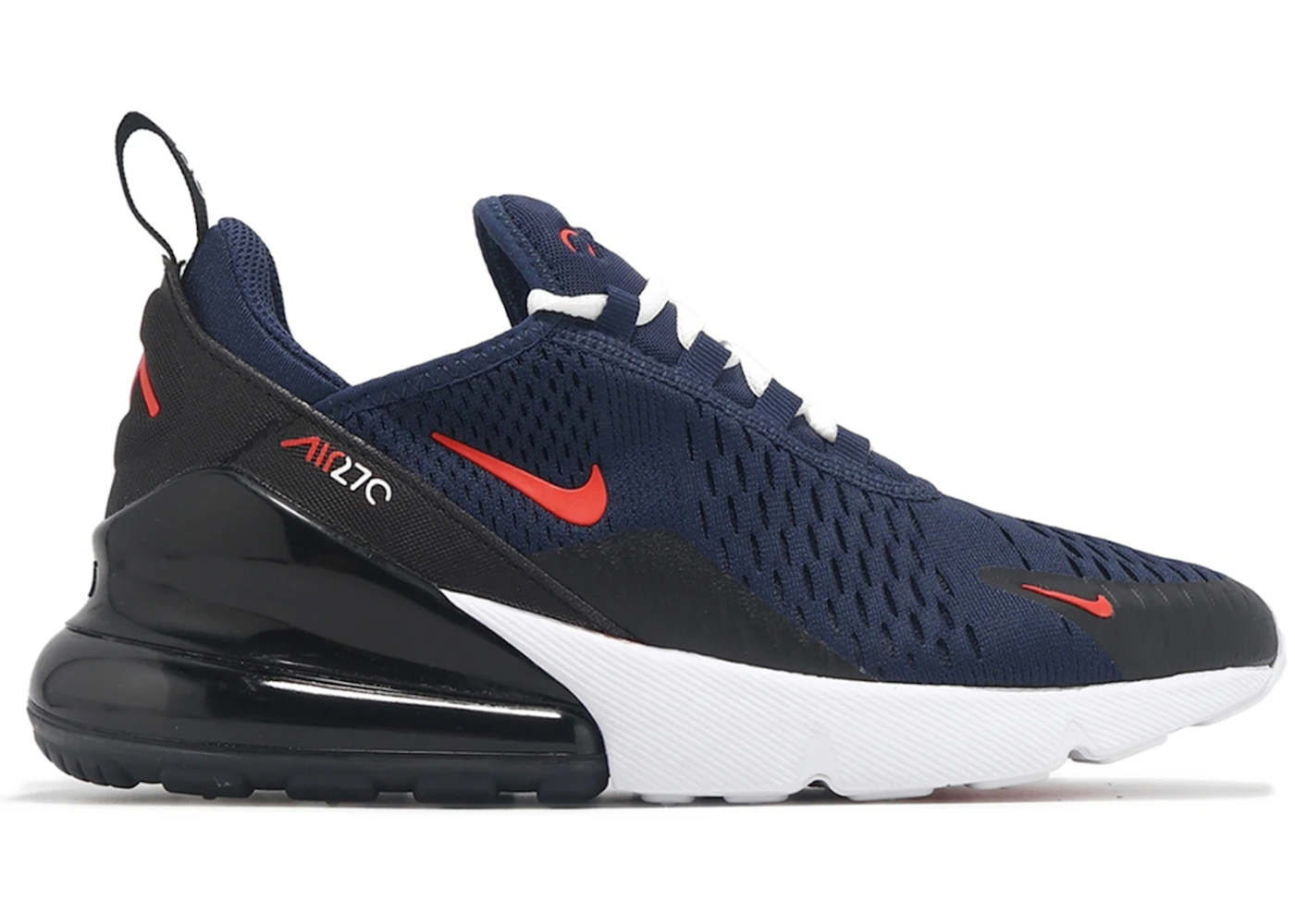 Midnight Navy Red White And Blue Nike 270 Nike Air Max 270 Blue
