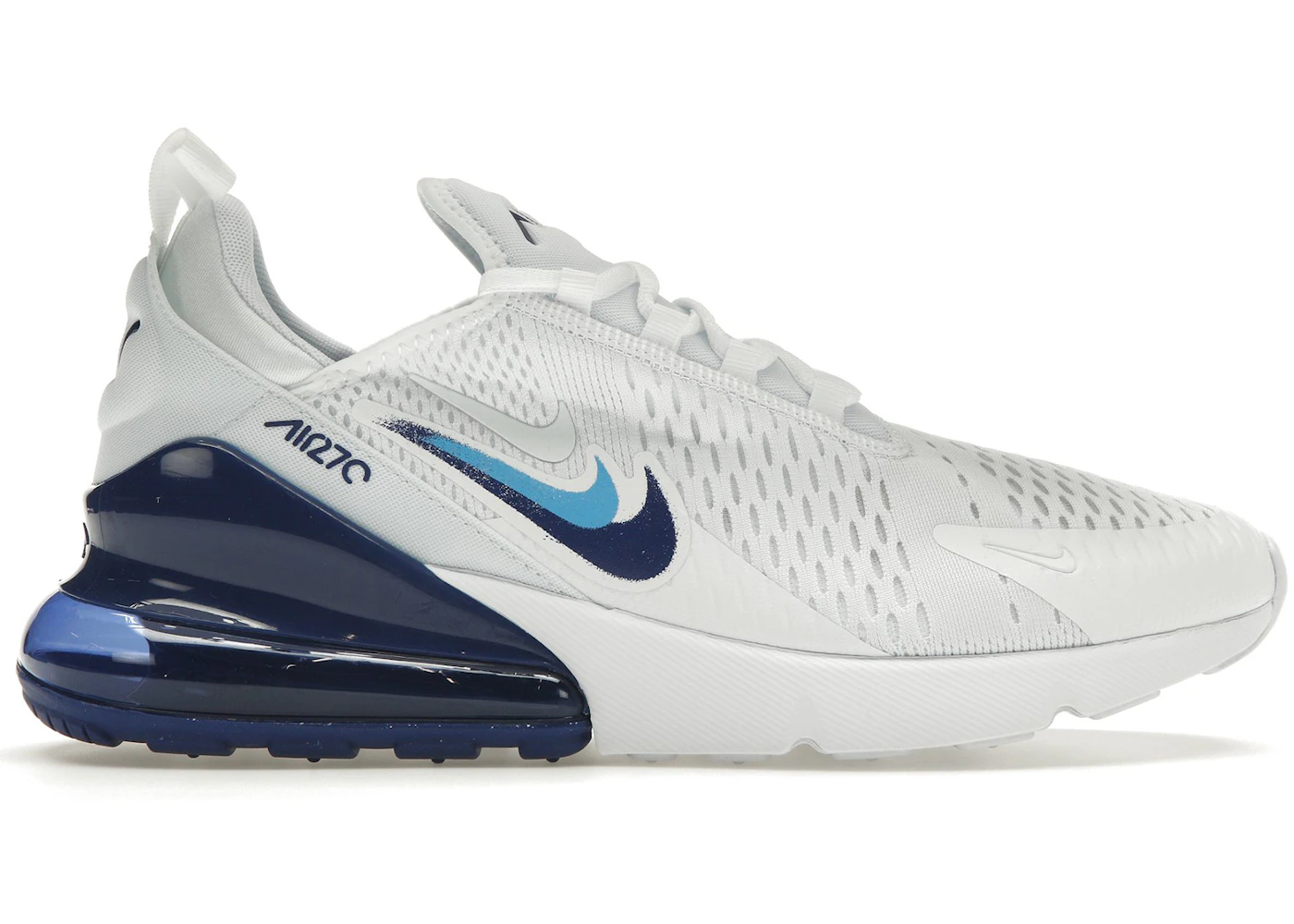 Nike air max 270 junior blue tick Clearance