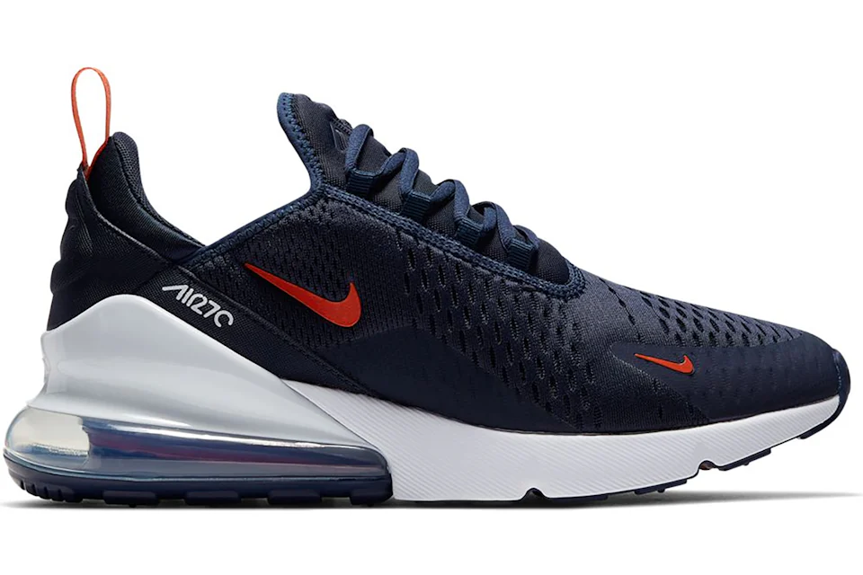 Nike 270 sales herren schwarz orange