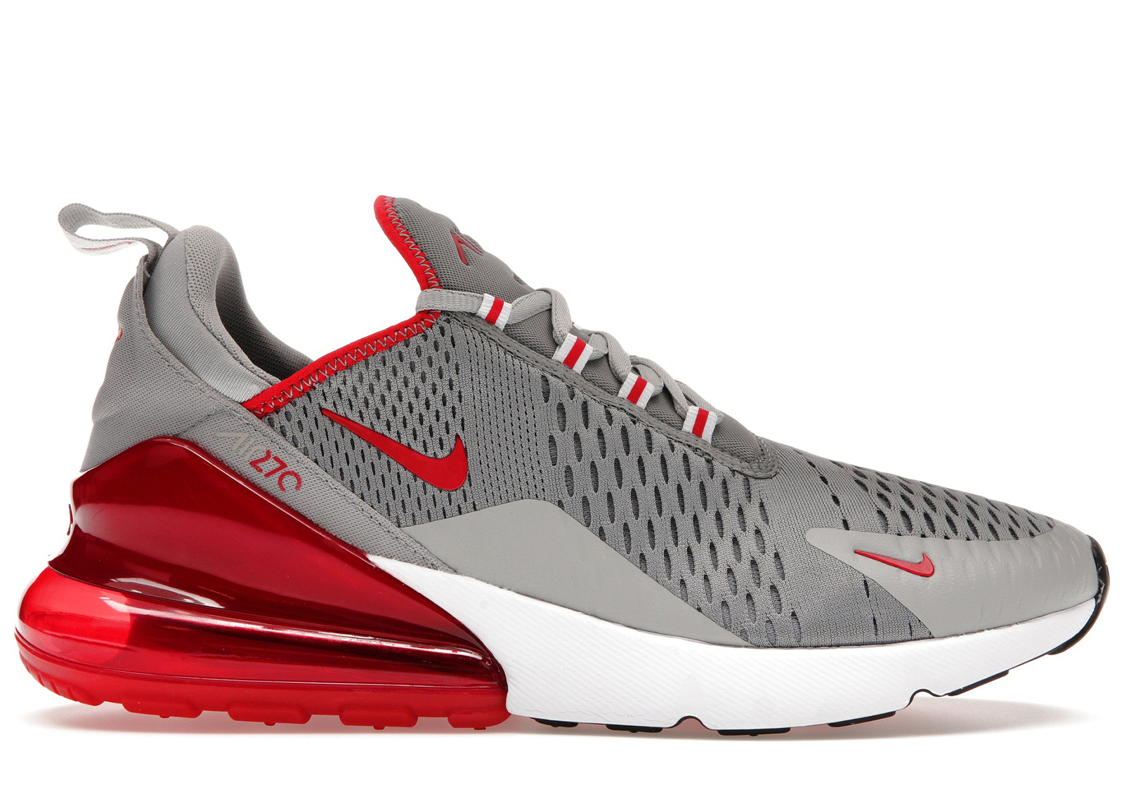 Nike Air Max 270 Particle Grey University Red Men s CW7048 001 US