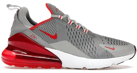 Nike Air Max 270 Particle Grey University Red
