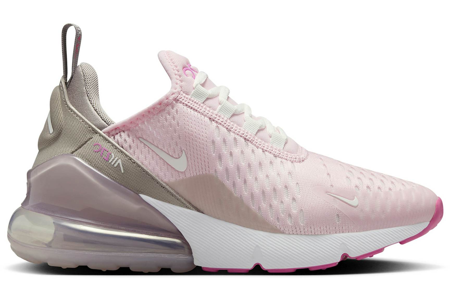 Nike Air Max 270 Pink Foam College Grey Platinum Violet Summit White (GS) - IB4435-663 - US