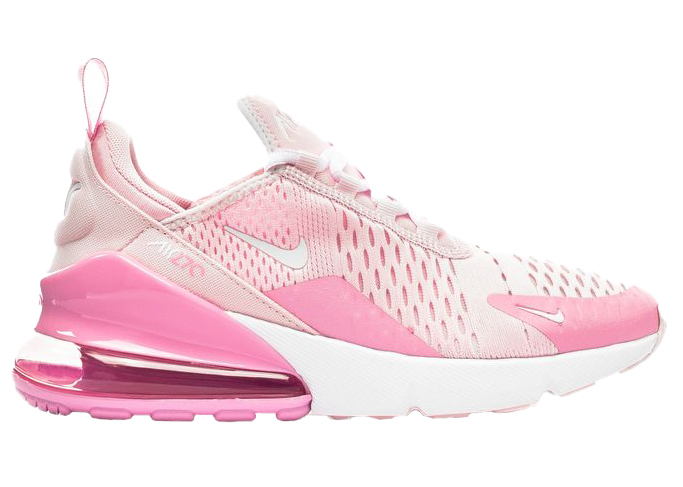 air max 270 pink and white