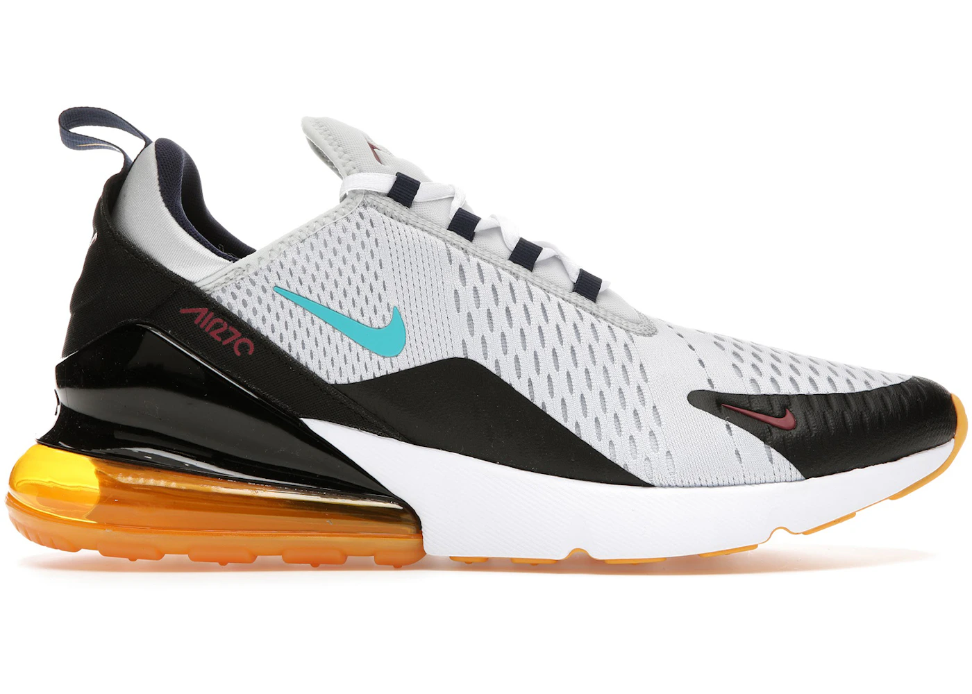 Nike Air Max 270 Pure Platinum Oracle Aqua Men's - DJ2736-001 - US