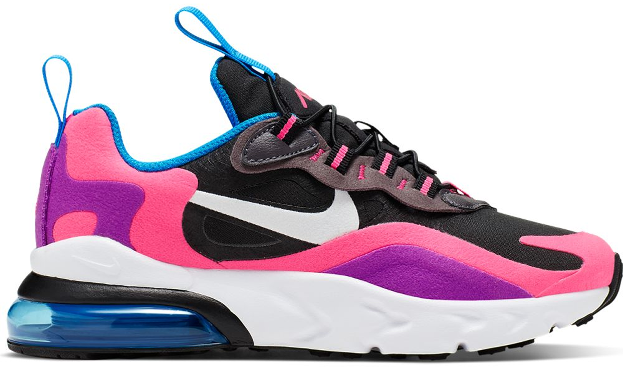 air max 270 react pink and purple