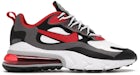 Nike Air Max 270 React Schwarz Eisengrau Universität Rot