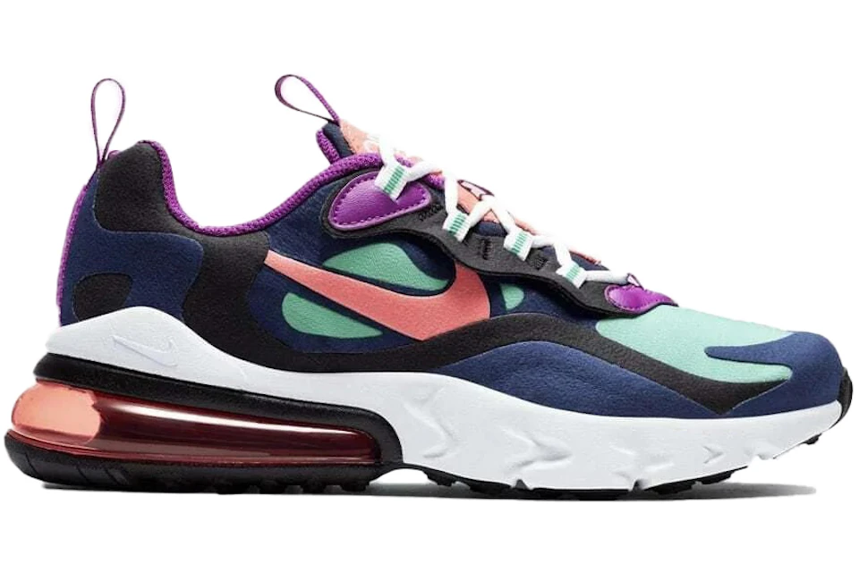 Nike Air Max 270 React Blue Void Ps Cw7006 400 Nike Air Max 270 React Blue Void Ps Cw7006 400
