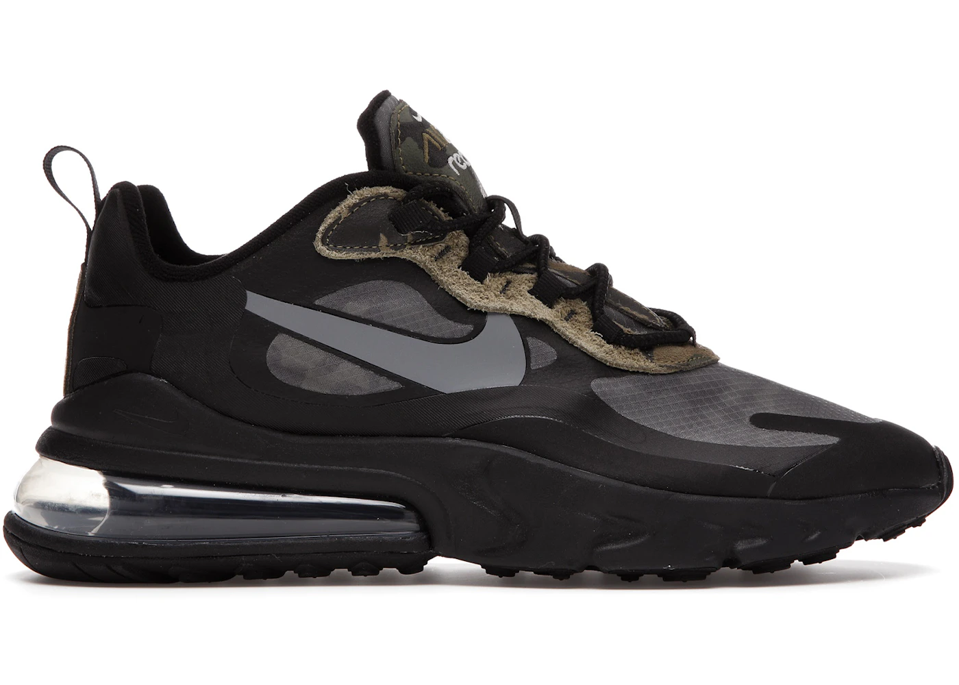 Nike air max 270 react black camo Clearance