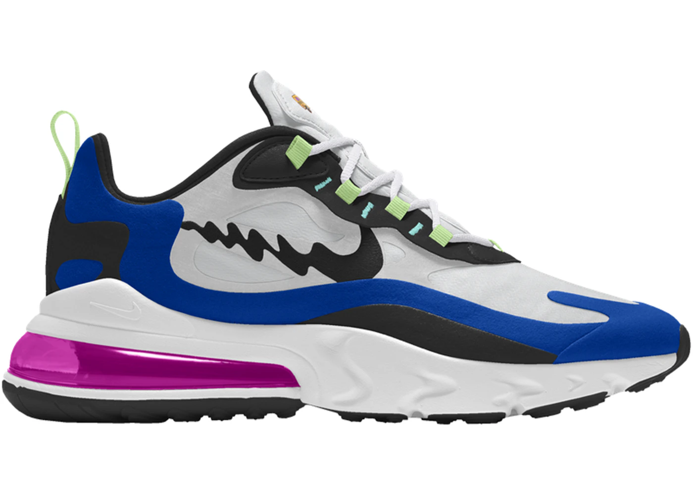 Nike air max 270 top react bleu