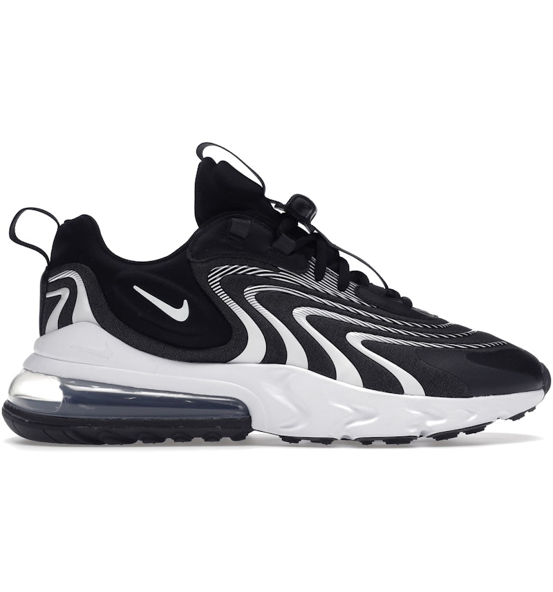 Nike Air Max 270 React ENG Black Wolf Grey Men's CT1281-001 US