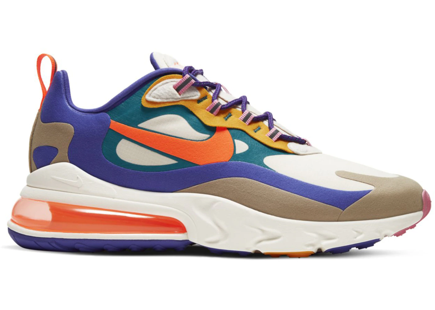 Nike air max react 270 brown Clearance