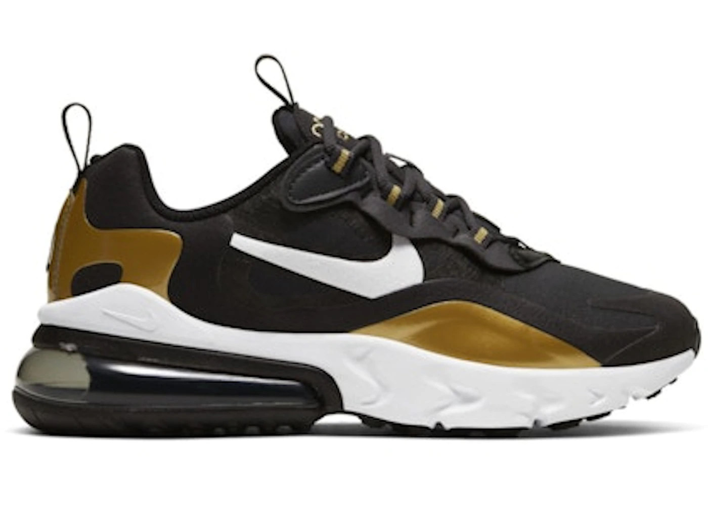 270 React Black White And Gold Air Max 270 Buy Nike Air Max 270