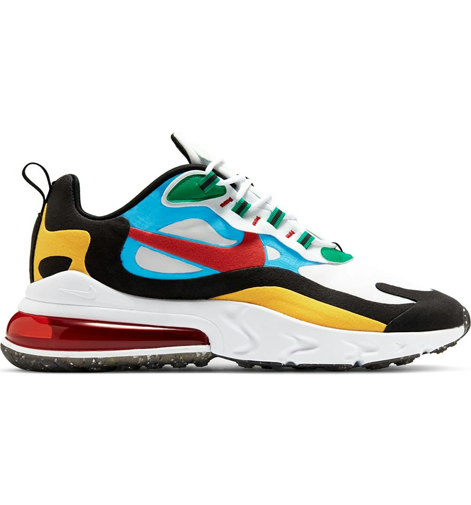 Nike air max 270 react white multicolor Clearance
