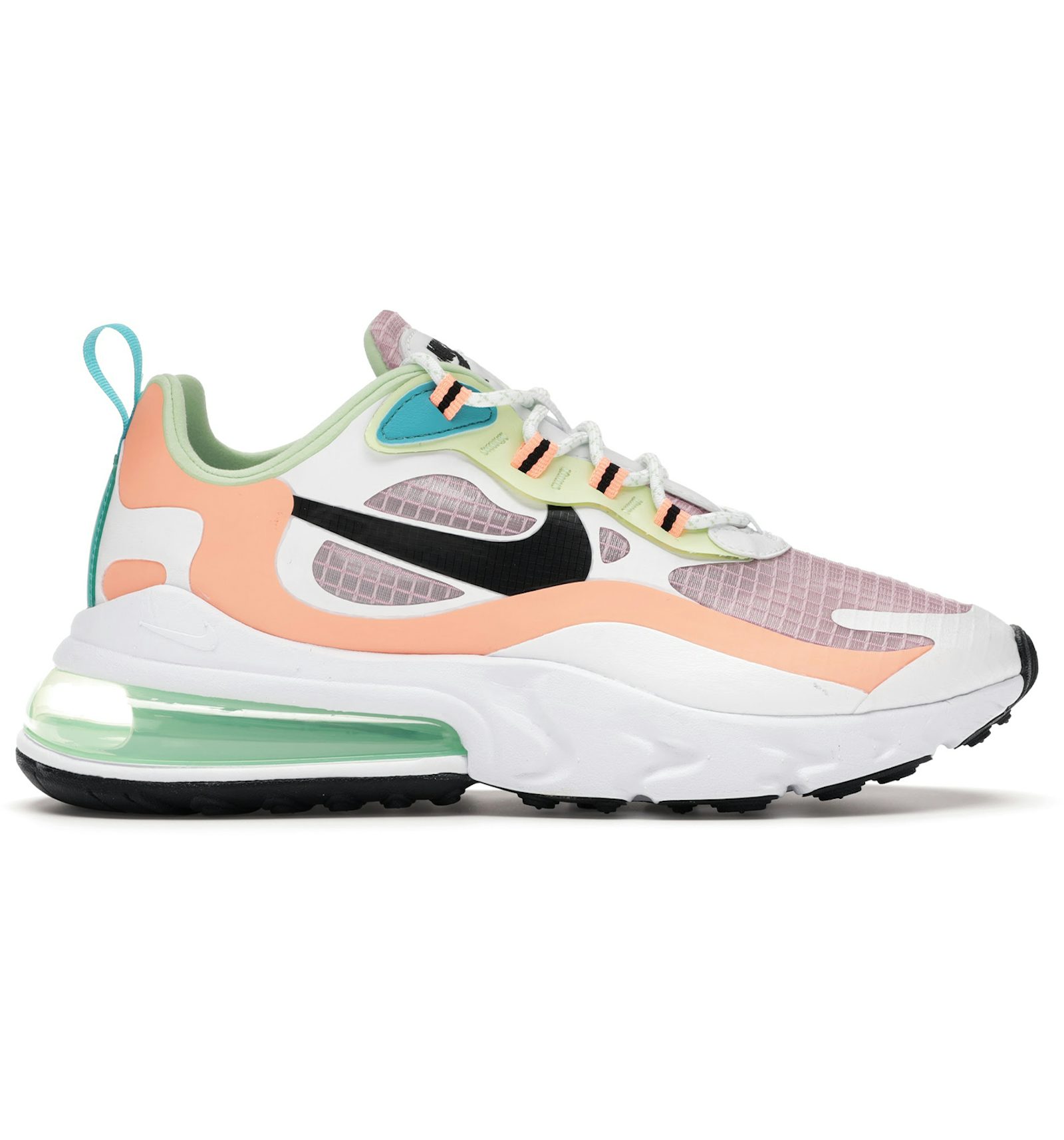 White pink and blue air max 270 react sneakers Outlet