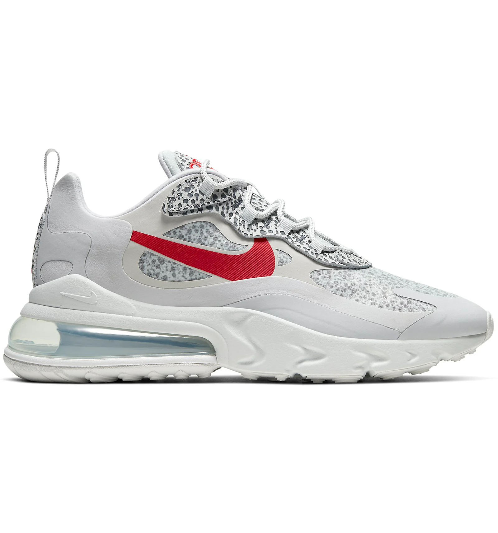 Air max 270 react neutral grey university red outlet