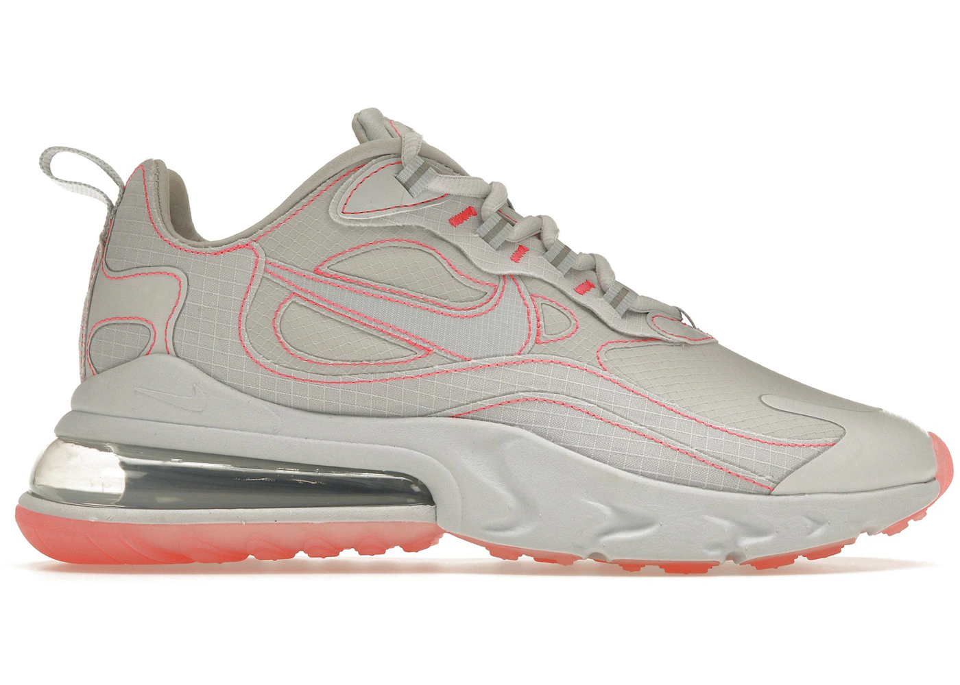 Nike air max 270 react white flash crimson Clearance