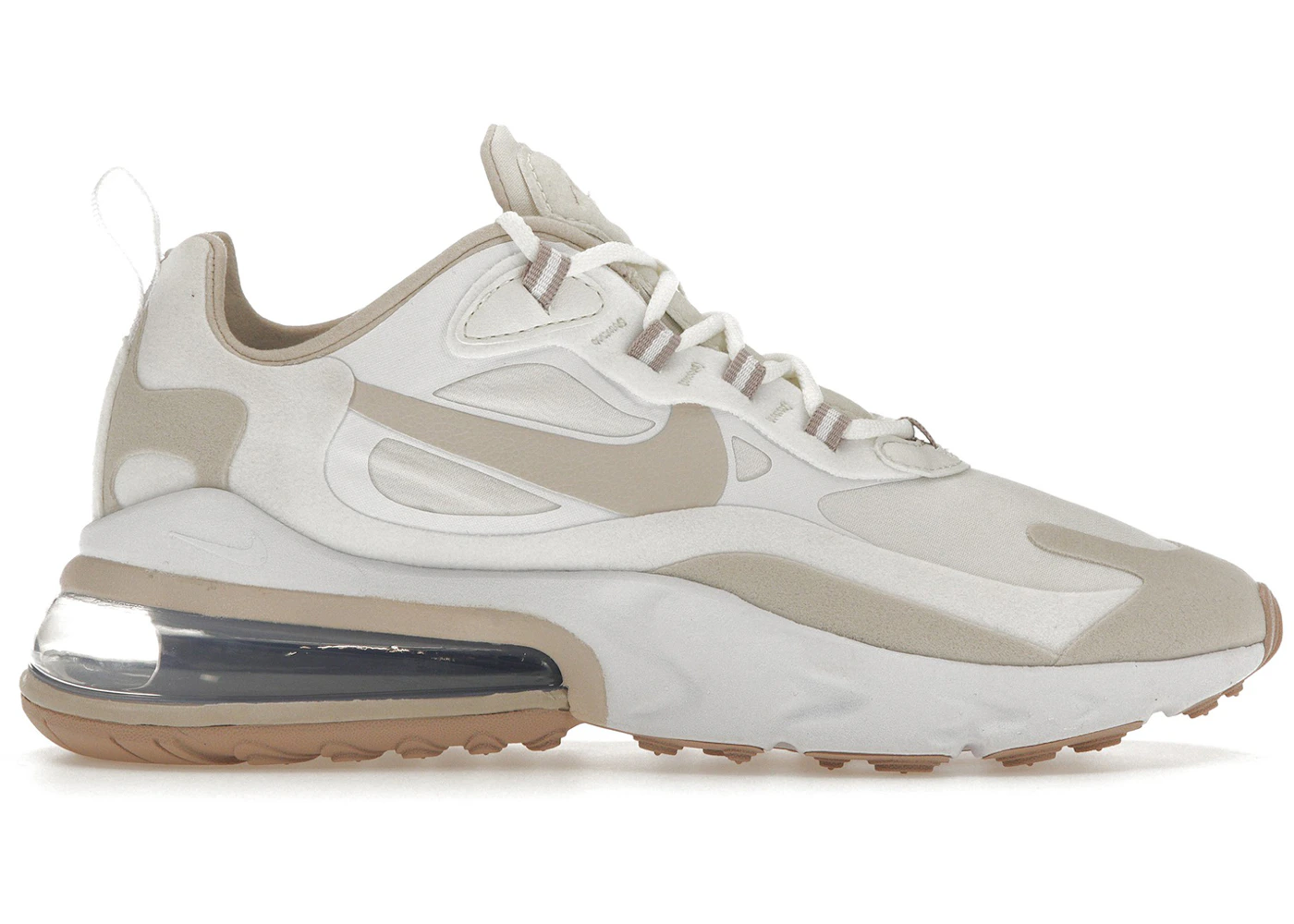 Nike Sneaker Air Max 270 React White Beige Nike Air Max 270 React