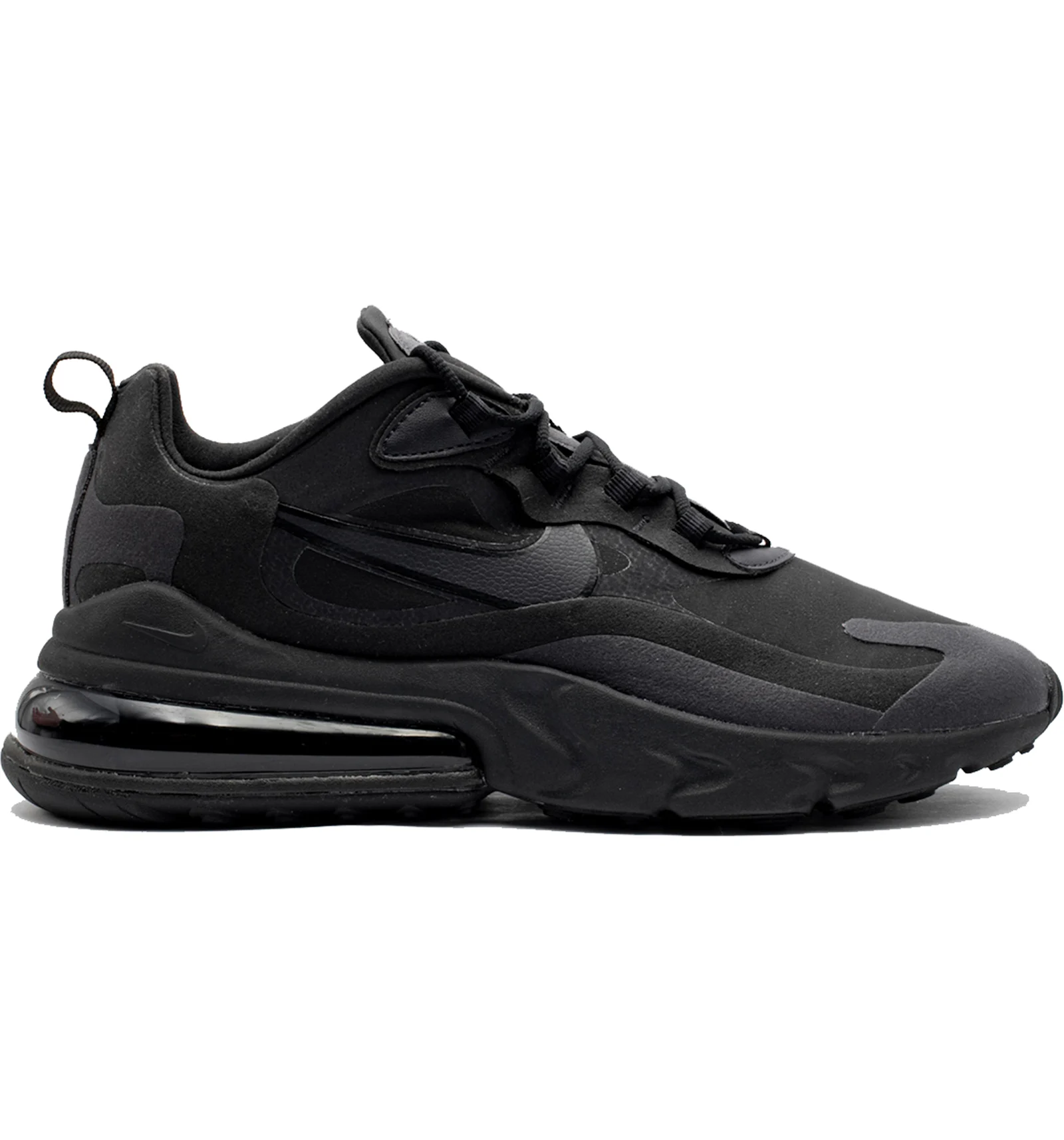Nike Air Max 270 React Hip Hop Triple Black Men s AO4971 003 US