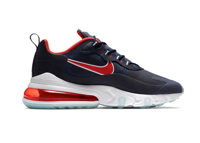 Nike air max 270 outlet react red and blue