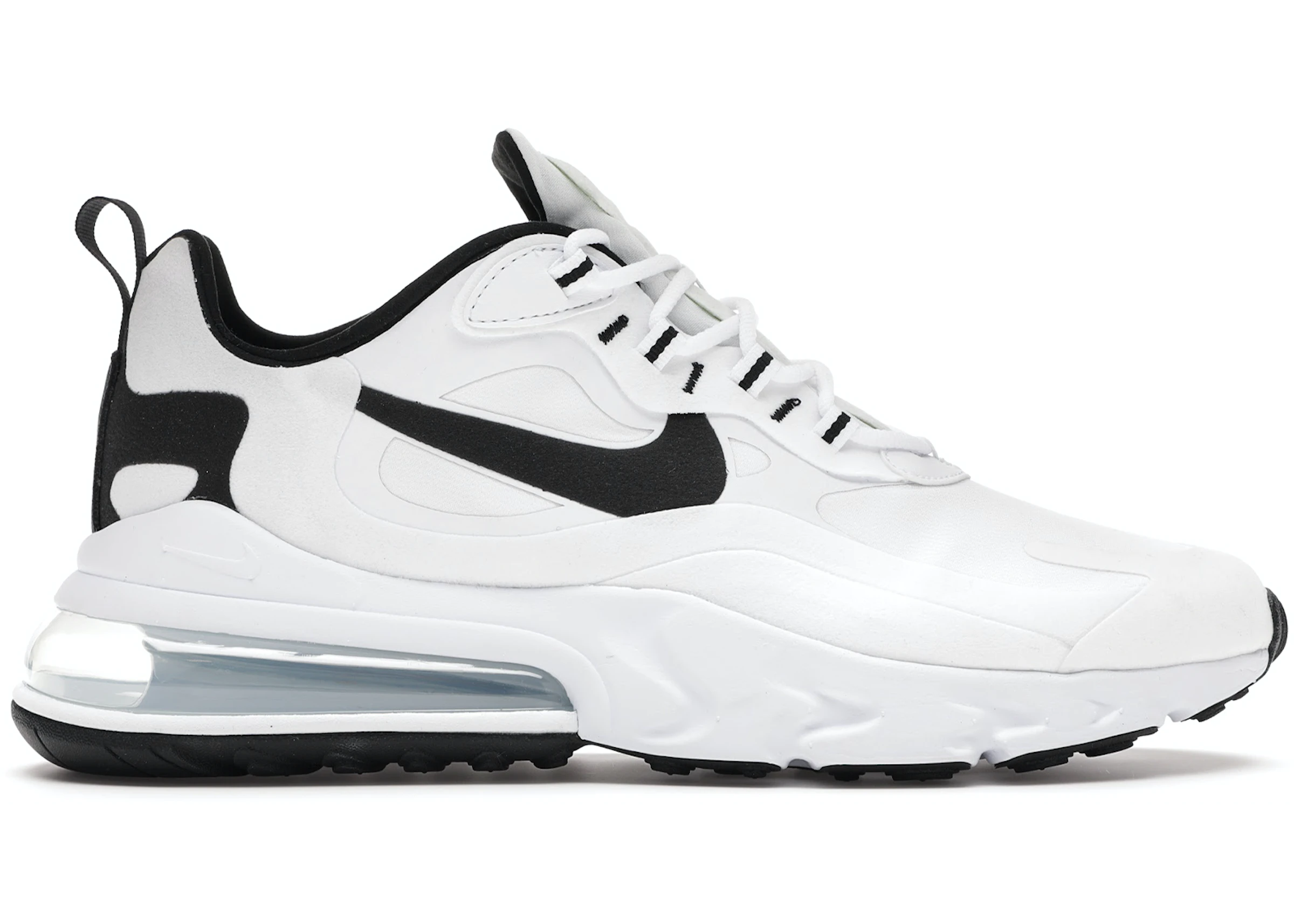 Great On the head of Autonomy Nike Air Max 270 React White Black - CT1264-102 - US