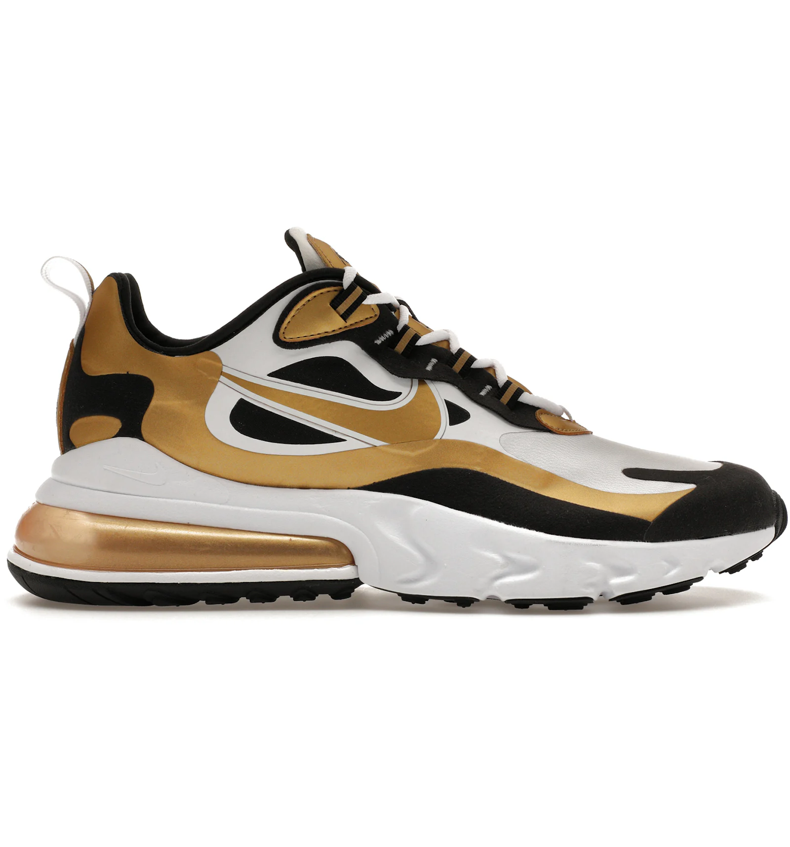 Nike react metallic gold Clearance