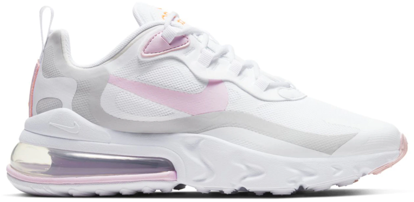 Nike Max 270 React White Pink Foam (Women's) - CZ0372-101 - US