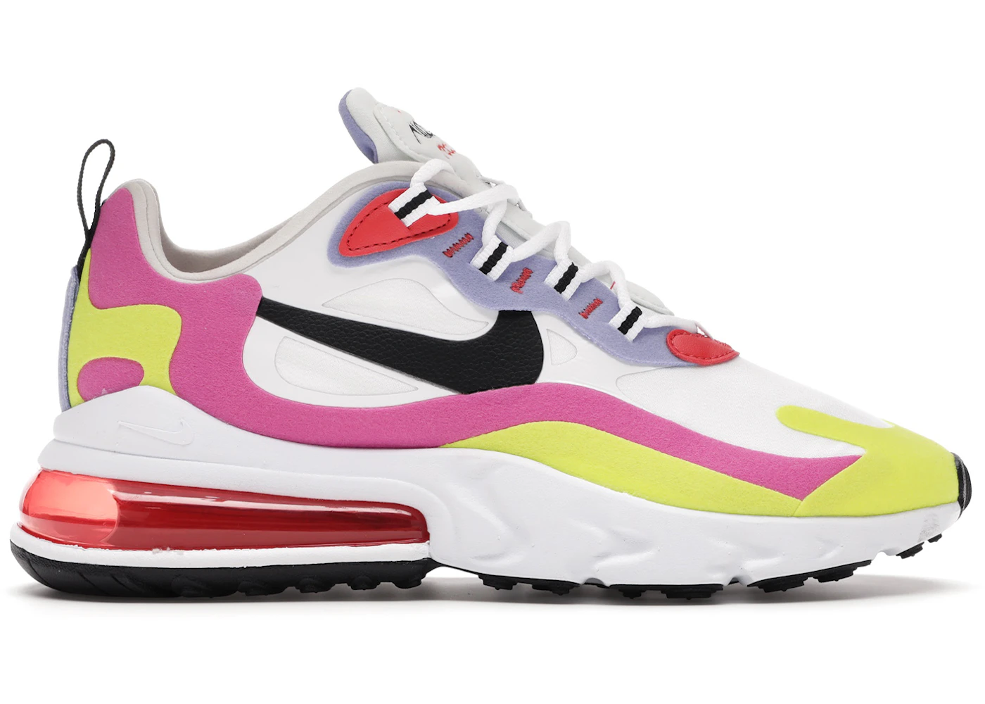 Nike Air Max 270 React White Pink Yellow W Cz9351 100 Nike Air Max 270 React White Pink Yellow W Cz9351 100