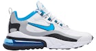 Nike Air Max 270 React Weiß Sky Blau