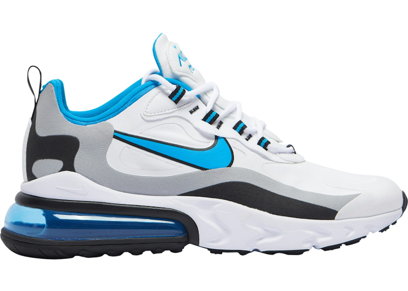 Nike Air Max 270 React White Sky Blue Ct1280 101 Nike Air Max 270 React White Sky Blue Ct1280 101