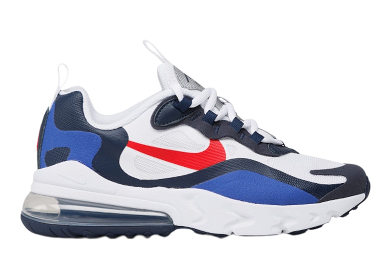 Nike Air Max 270 React WeiB Universitat Rot GS CZ5582 100 DE