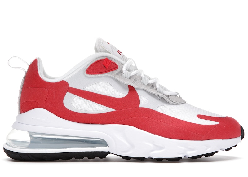 Nike Air Max 270 React White University Red Men's - CW2625-100 - US