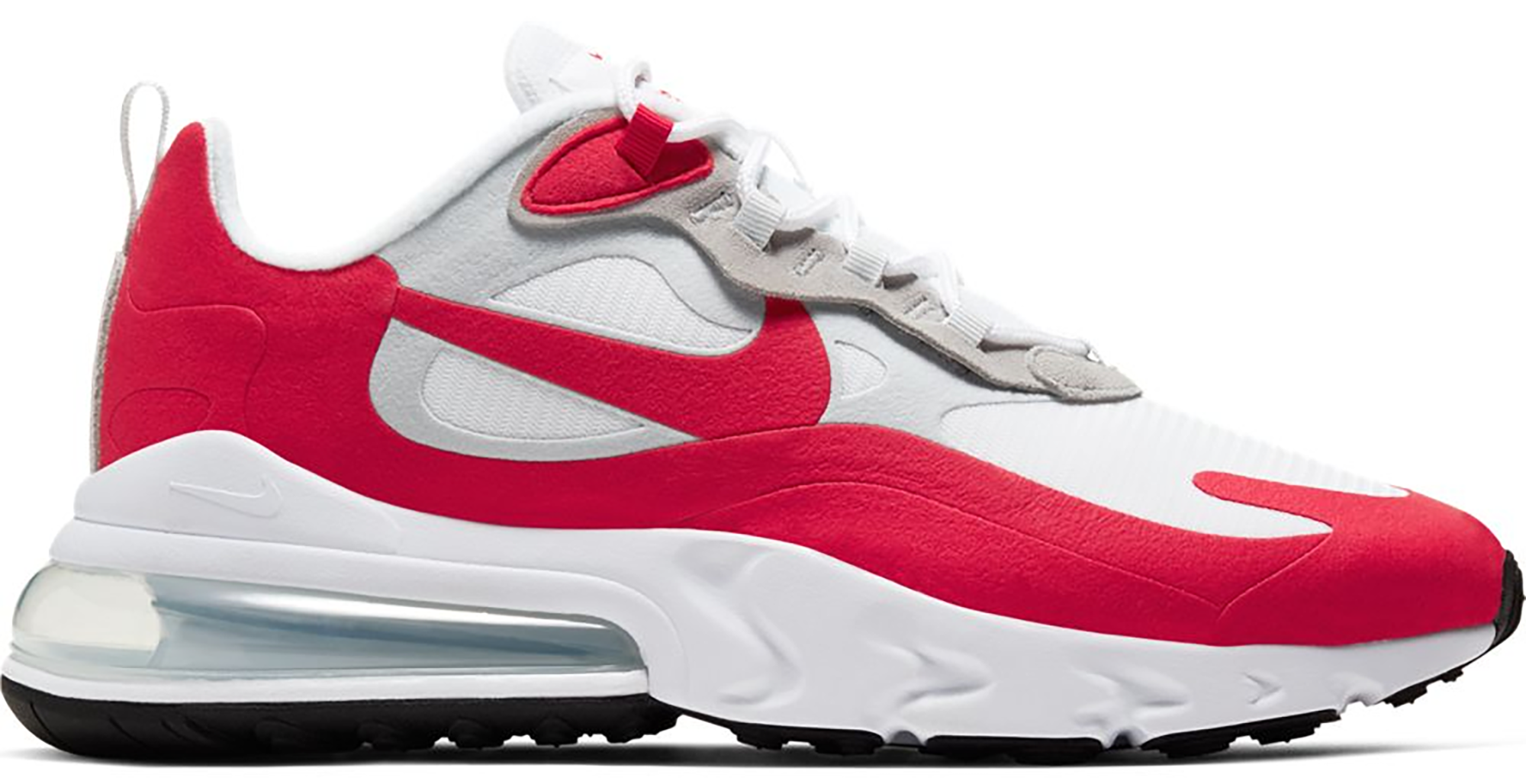 red and white air max 270 react