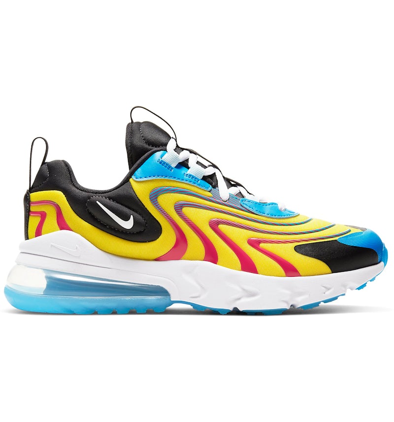 Nike 270 yellow red hot sale
