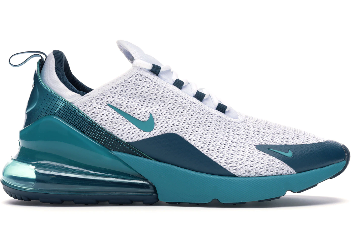 Nike air max 270 white and teal Clearance