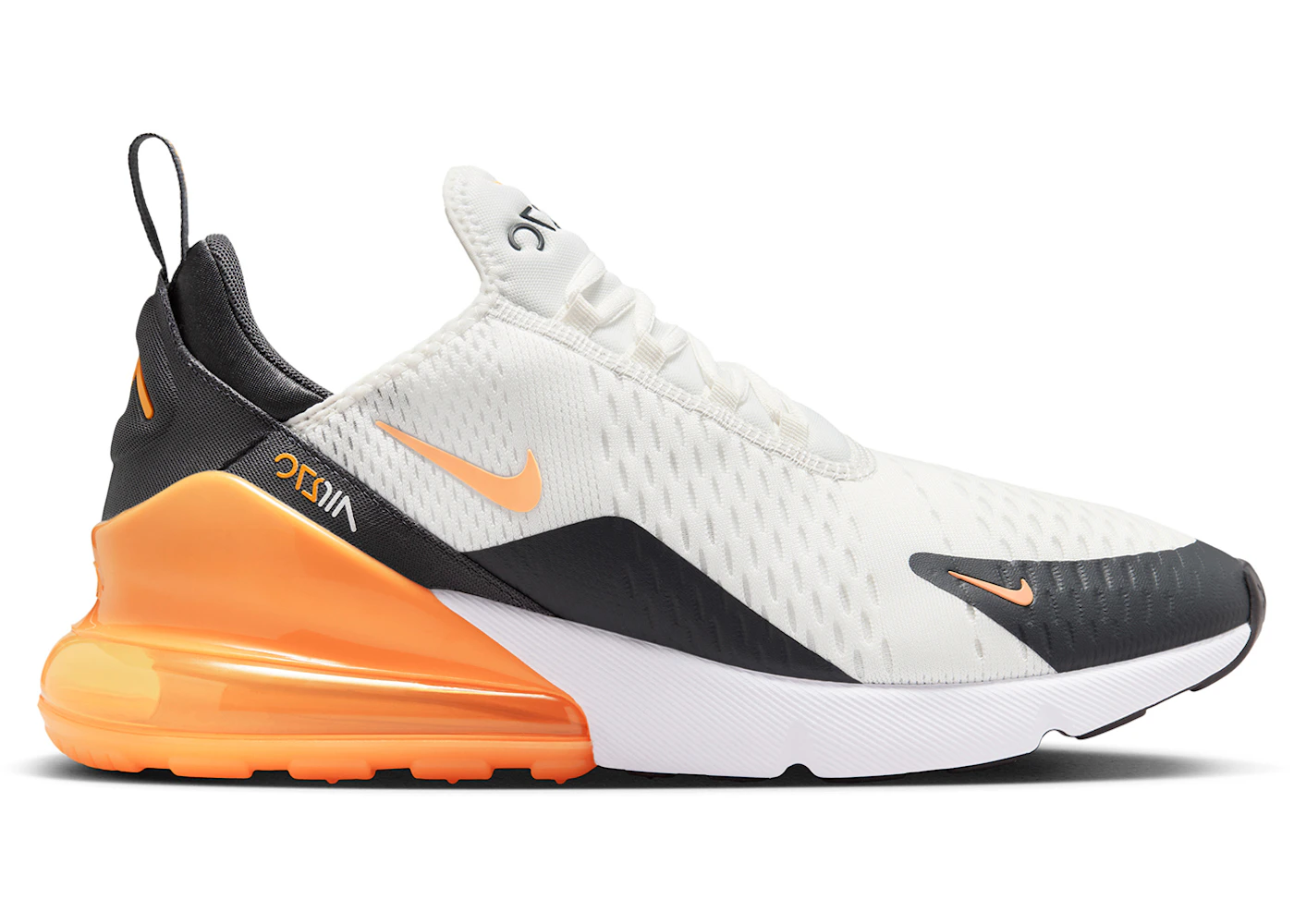 Nike Air Max 270 Summit White Anthracite White Laser Orange Men's