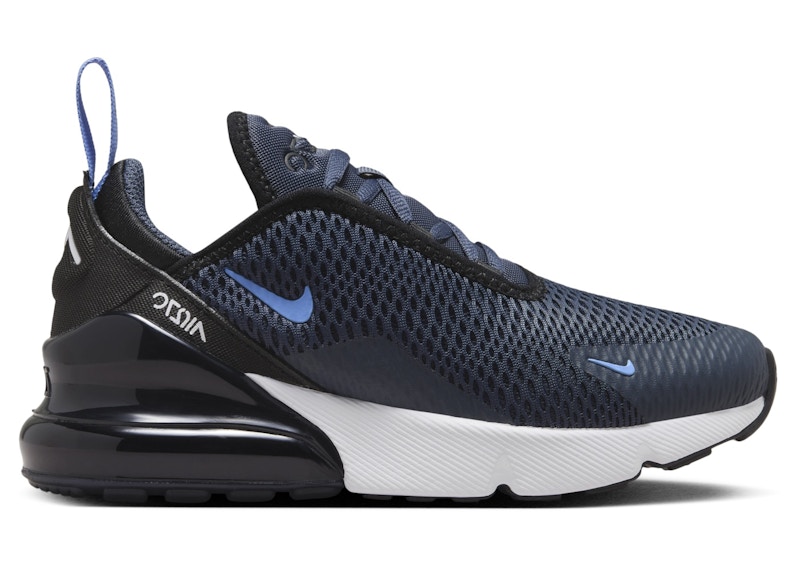 Nike air max 270 blue black white on sale