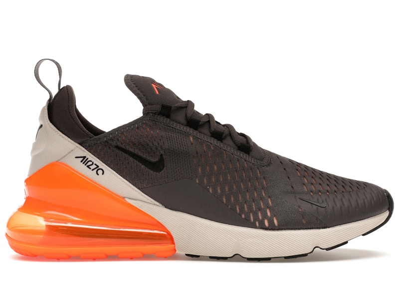 Nike air max 270 orange and grey on sale