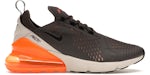 Nike Air Max 270 Thunder Grau Total Orange