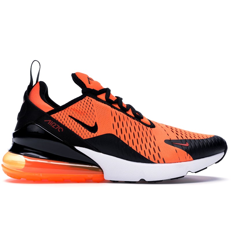HOT Nike Footwear Air Max 270 Black And Neon Orange Nike Air