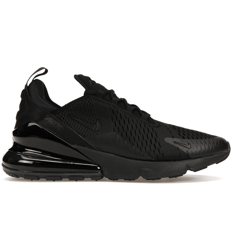 Tenis Nike 270 Negras Y Verdes Nike Air Max 270 Todo En Negro