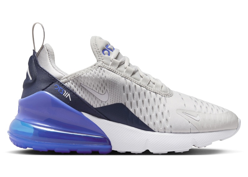 Nike Air Max 270 Vast Grey Hyper Royal Thunder Blue White