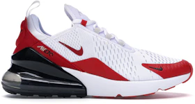 Nike Air Max 270 White Anthracite University Red