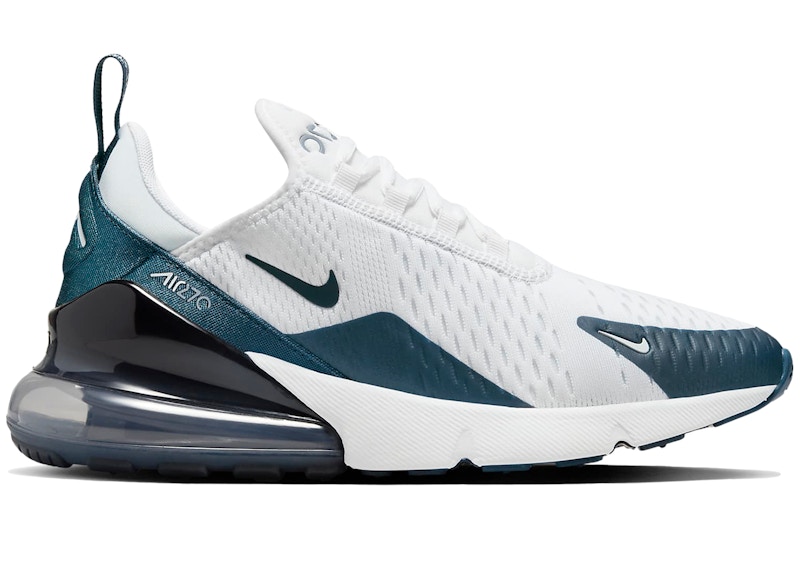 Air max 270 navy blue and white online