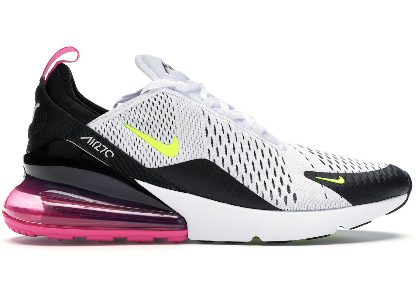 Nike air max 270 sneakers in black and white Clearance