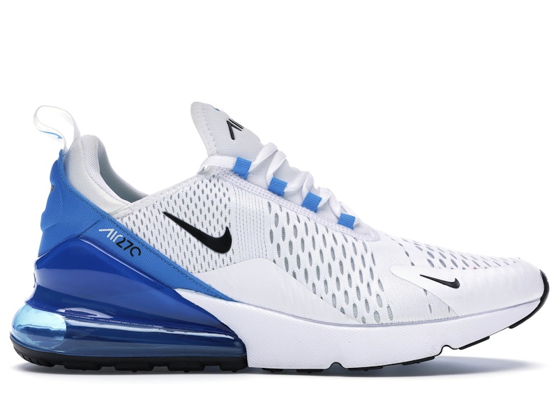 air max 270 blue black white