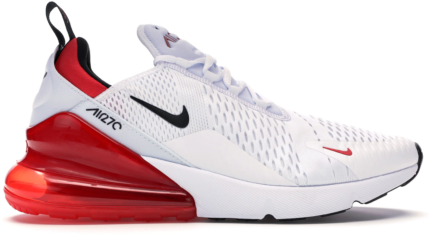 Supreme x Nike Air Max 270 Red/White Men's  Nike air max, Nike air max 270,  New nike shoes