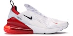 Nike Air Max 270 Weiß Schwarz Universität Rot
