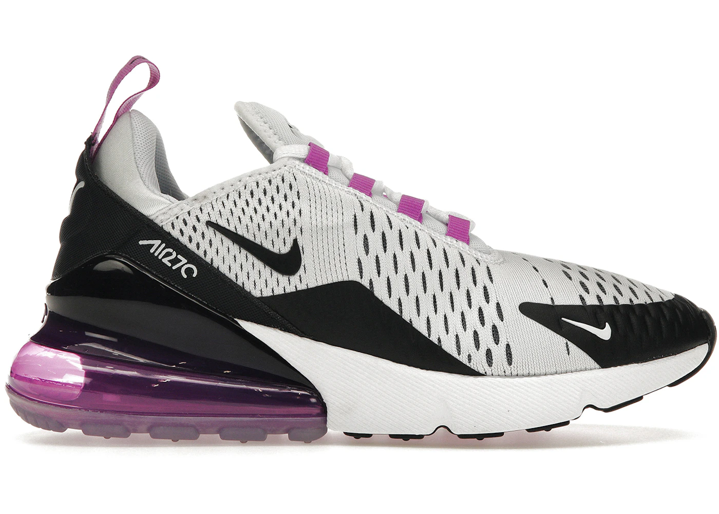 Nike Air Max 270 White Fuchsia Dream (Women's) AH6789-113 GB