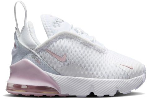 Nike Air Max 270 Blanco Light Smoke Grey Rosa Foam (para niños