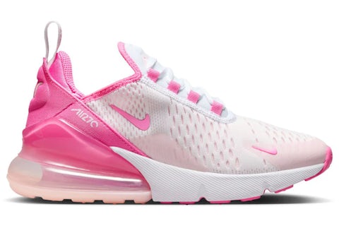 Pink Nike Women's Air Max 270 Shoes White HOT Nike Shoes Air